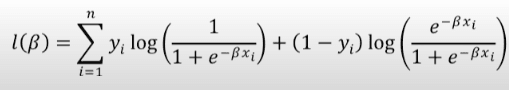 log of Likelihood equation -2